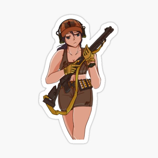 hunting shotgun isolated on white  Sticker for Sale by goceris