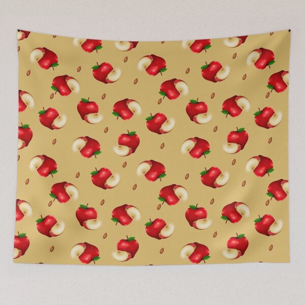 Item preview, Apple christmas pattern style designed and sold by nickardi.