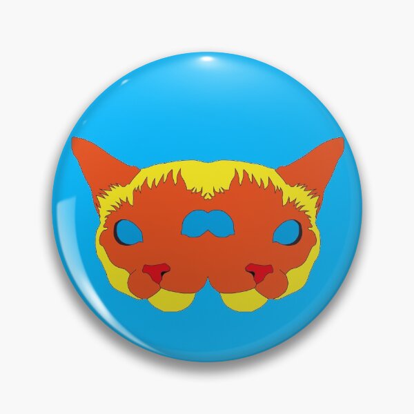 Item preview, Siamese twin cats with blue eyes and yellow and orange skin designed and sold by Clown-Snail.