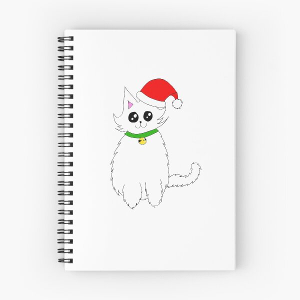 Item preview, Cute Christmas Cat designed and sold by Nonbinaryfrog.