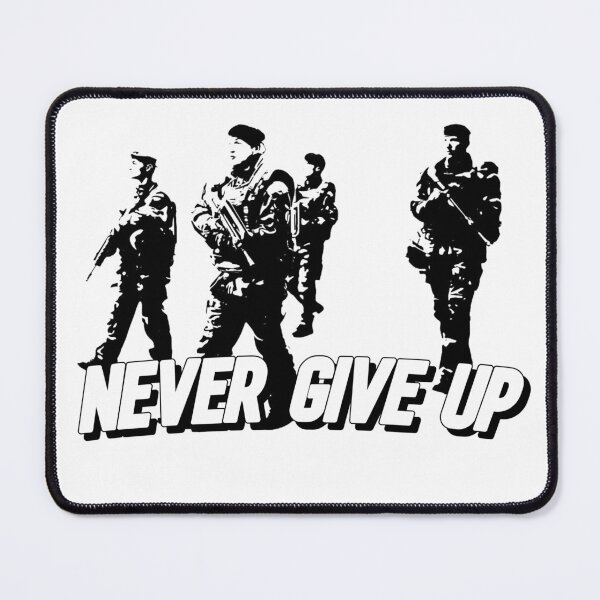 Item preview, NEVER GIVE UP COMBAT PATROL (DESIGN 2021) designed and sold by MilitaryStore.