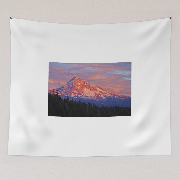 Aperçu de l'œuvre Mt Hood Sunset créée et vendue par Jennifer Hulbert-Hortman.