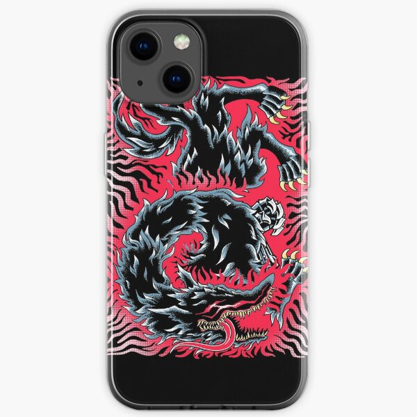 Beast of Darkness Metal iPhone Soft Case