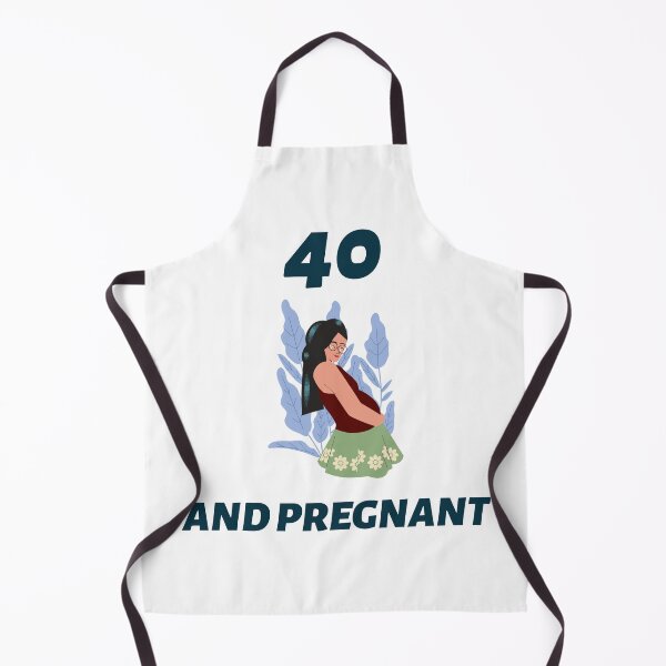 Artikelvorschau, 40 UND SCHWANGER Schwangerschaftsgeschenk T-Shirt entworfen und verkauft von henes88.