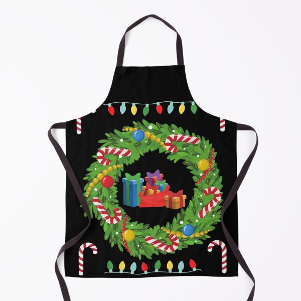Item preview, Tacky Christmas Wreath, Ugly Holidays Colorful candy csnes Design designed and sold by Constant Readers.