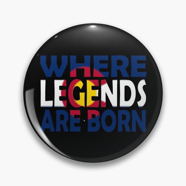 Item preview, Colorado Flag - Where Legends Are Born designed and sold by Quotes-I-Wear.