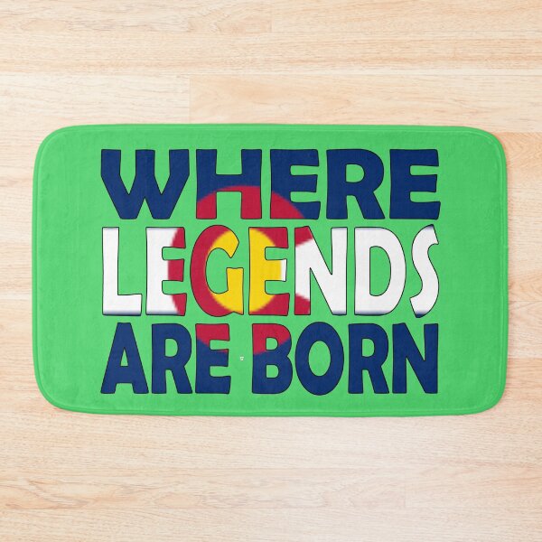 Item preview, Colorado Flag - Where Legends Are Born designed and sold by Quotes-I-Wear.
