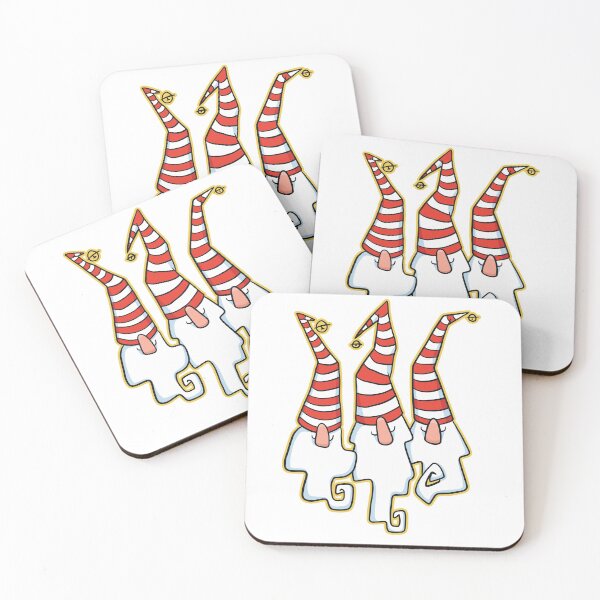 Item preview, christmas funny gnomes designed and sold by Very-Nicely.