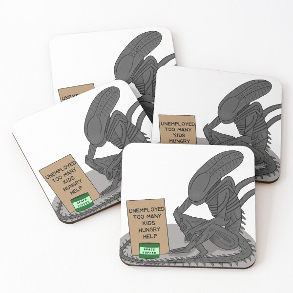Item preview, Homeless Xenomorph Alien designed and sold by Unicorn Massacres.