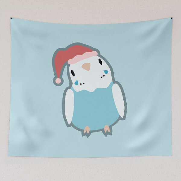 Item preview, Santa Budgie designed and sold by Wrenflight.