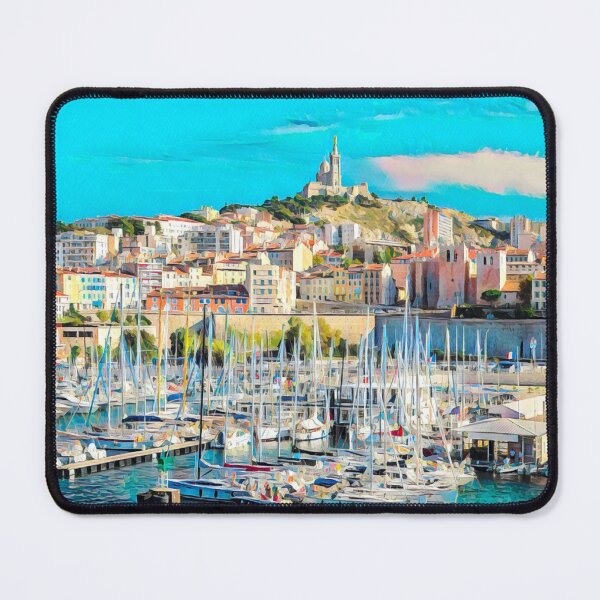 Item preview, Marseille Skyline designed and sold by Sofia-Draws.