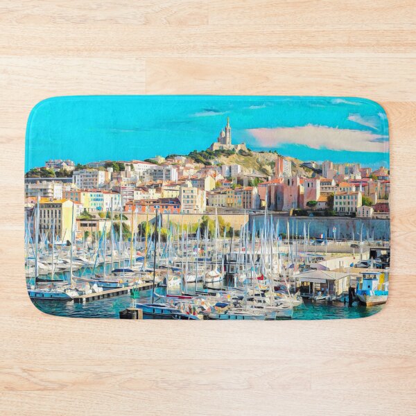 Item preview, Marseille Skyline designed and sold by Sofia-Draws.