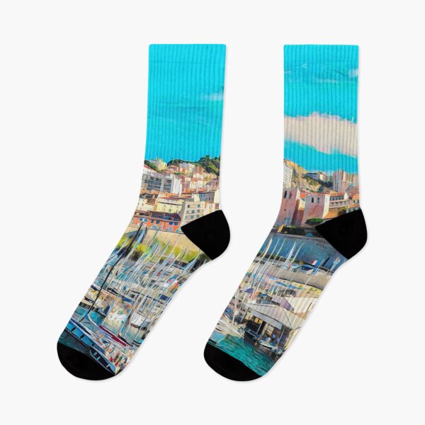 Item preview, Marseille Skyline designed and sold by Sofia-Draws.