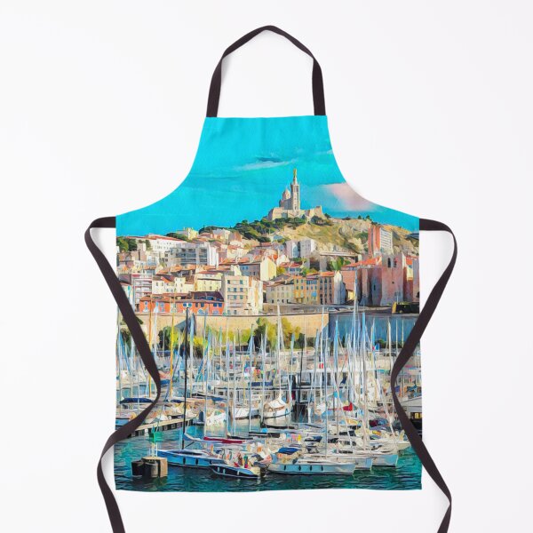 Item preview, Marseille Skyline designed and sold by Sofia-Draws.