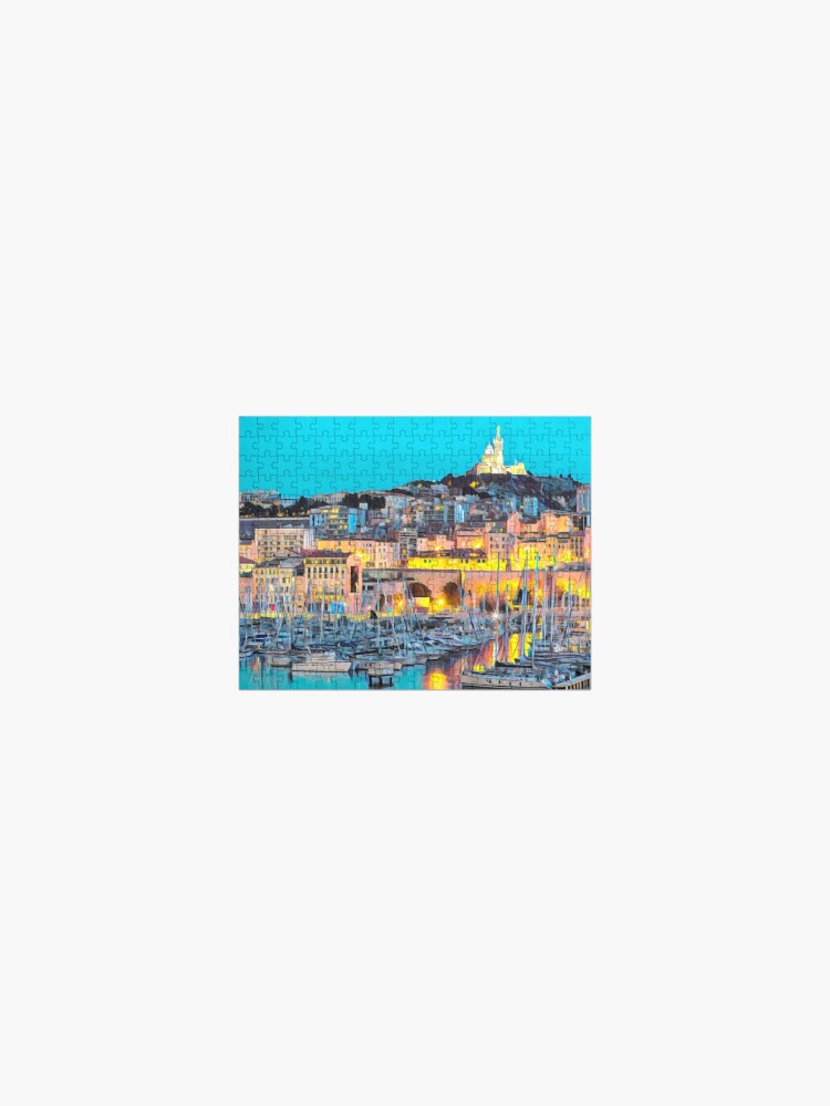 Marseille Vintage Travel | Jigsaw Puzzle