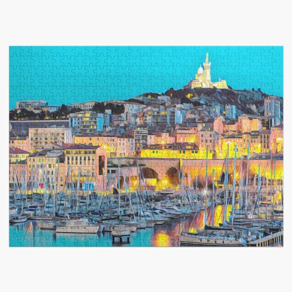 Puzzle 500 pièces - High Quality Collection - Vieille ville