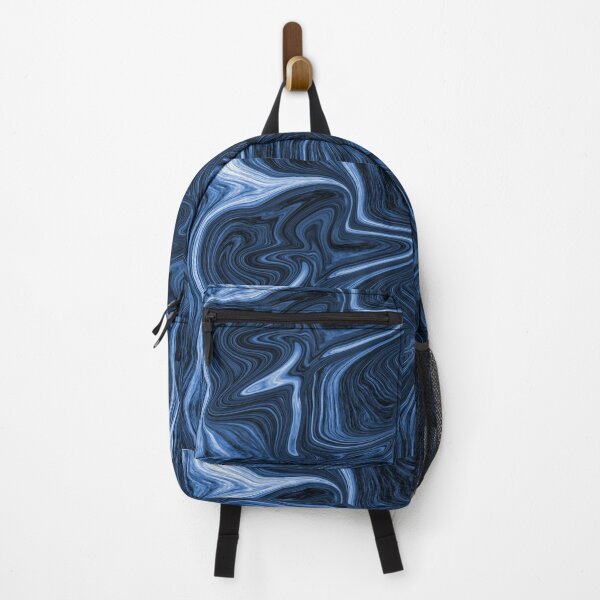 Item preview, Gradient Blue Lines Illustration on Marble Abstract Template designed and sold by Past-Midnight.
