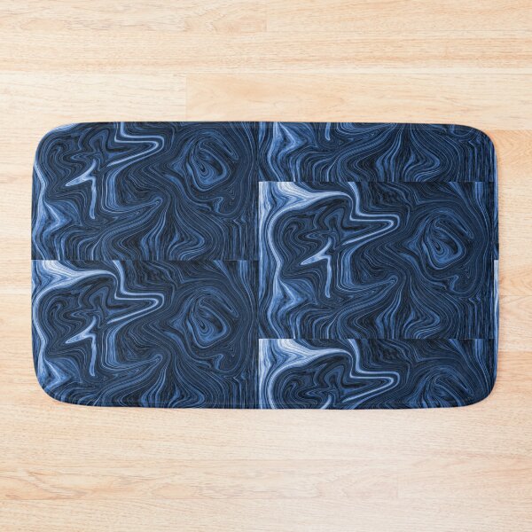 Item preview, Gradient Blue Lines Illustration on Marble Abstract Template designed and sold by Past-Midnight.