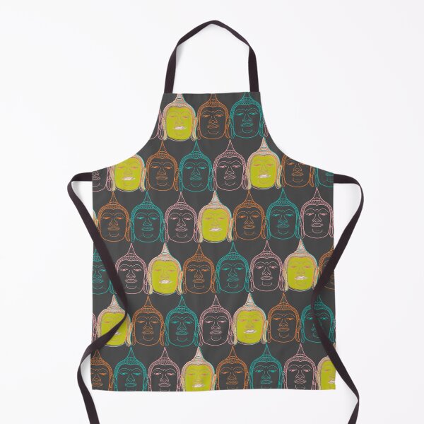 Item preview, Oriental Buddha's Smile Zen Colorful Pop Art © fatfatin  designed and sold by fatfatin.