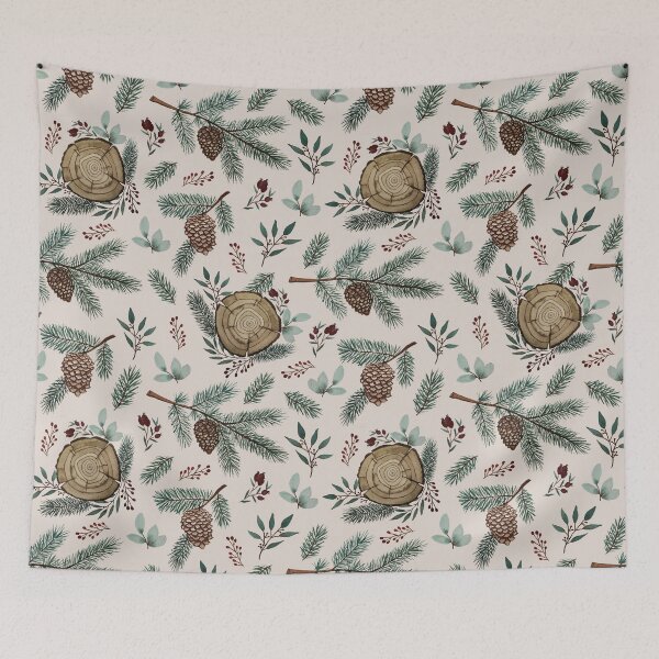Item preview, Winter Branches, Berries & Pine Cones designed and sold by Lauren Ullrich.
