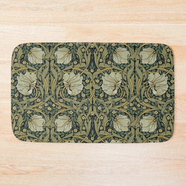 Item preview, William Morris Green Vintage Floral HD designed and sold by GlowinUp Shop.