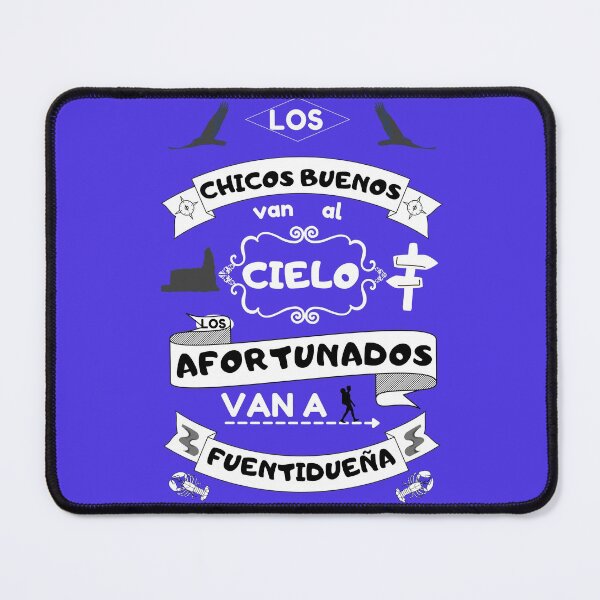 Item preview, Phrase Good boys go to heaven, lucky boys go to Fuentidueña, Segovia, Spain designed and sold by My-Queens-Store.