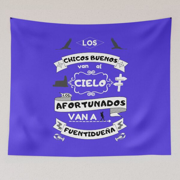 Item preview, Phrase Good boys go to heaven, lucky boys go to Fuentidueña, Segovia, Spain designed and sold by My-Queens-Store.