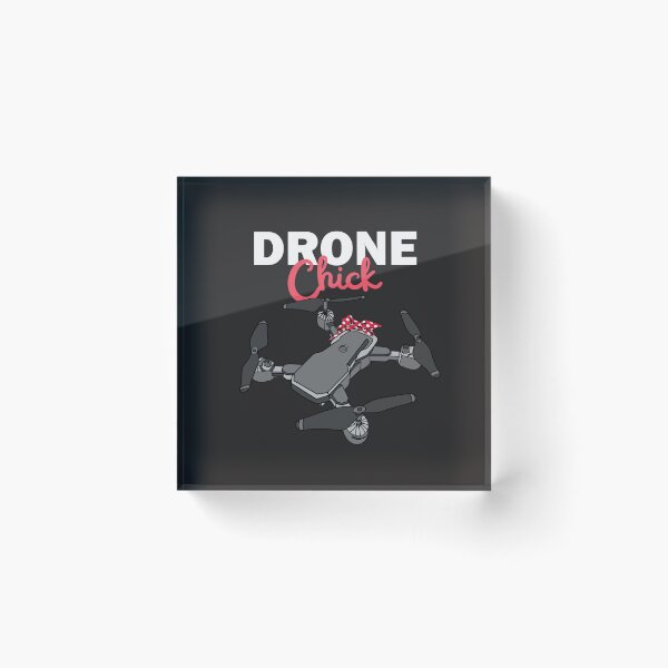 Item preview, FPV Drone Girl Quadcopter Race Pilot Art designed and sold by MrEddie10.