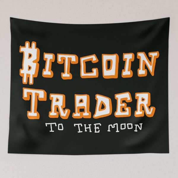 Item preview, Bitcoin trader to the moon cryptomarket designed and sold by Daniela Ponzini Montes.