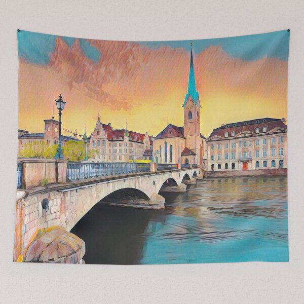 Item preview, Zurich Switzerland designed and sold by Sofia-Draws.
