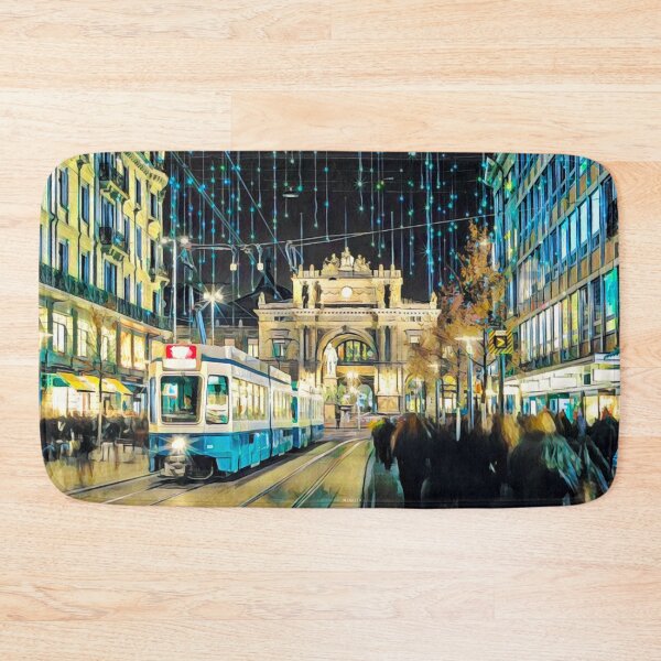 Item preview, Zurich Streets designed and sold by Sofia-Draws.