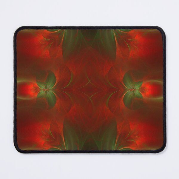 Item preview, Poinsettia fractal with a splash of gold designed and sold by daveoily.