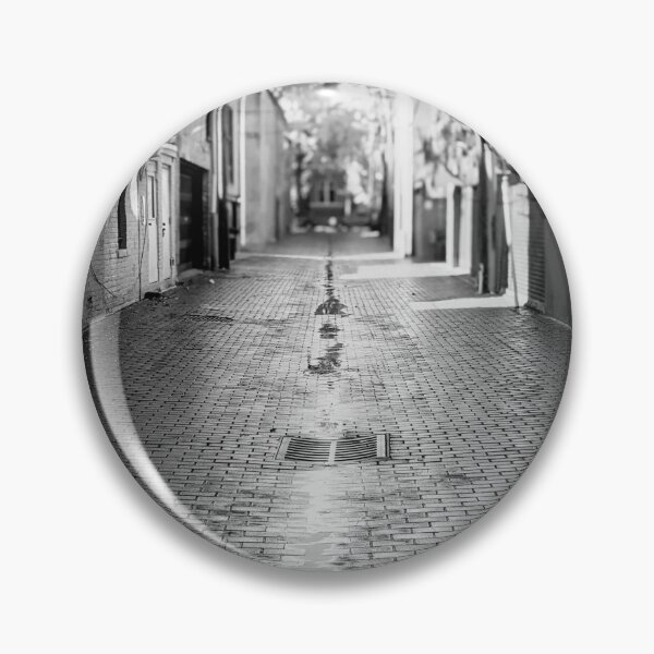 Item preview, Stunningly detailed Washington DC Alley Black and White designed and sold by BubbleCrumbs.