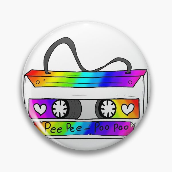Item preview, Retro cassette whaleface (unicorn palette) designed and sold by Mud-36.