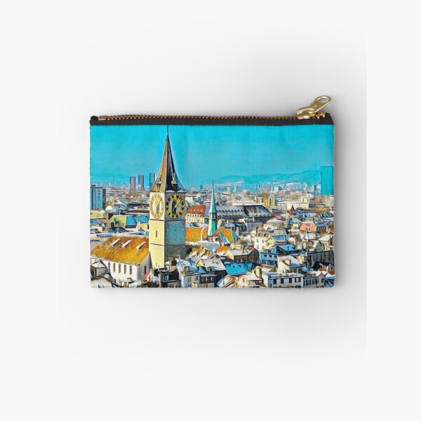 Item preview, Zurich Skyline designed and sold by Sofia-Draws.