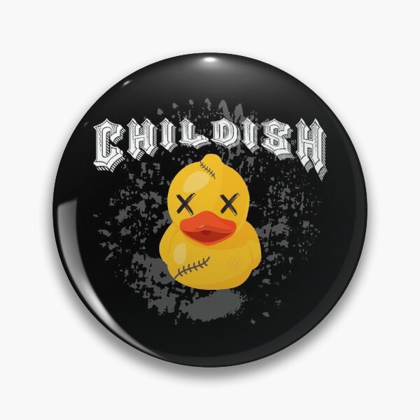 Item preview, CHILDISH Dead Rubber Duck (White) designed and sold by Anxatzi.