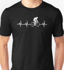 Cycling in a heartbeat Slim Fit T-Shirt