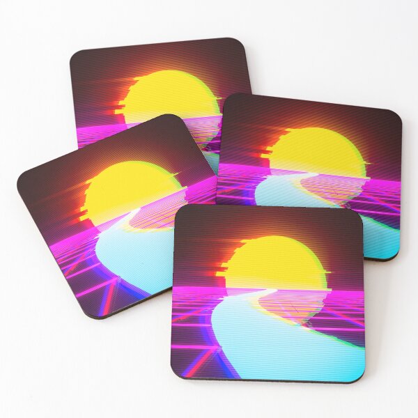 Item preview, Glitched Synthwave Sunset designed and sold by TWSmith-Art.