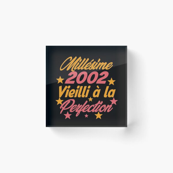 Item preview, Millésime 2002 Vieilli à la perfection" Vintage 2002 Aged to perfection designed and sold by justbejoker.