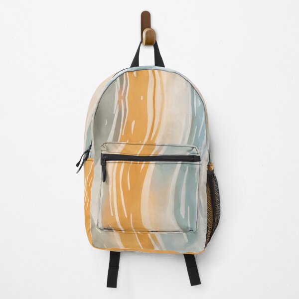 Item preview, Earth-Tone watercolor waves | Dancing Monk Abstract designed and sold by deepgoa.