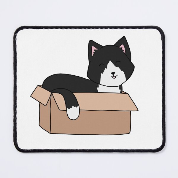 Item preview, Cat in Box designed and sold by StickerHome.
