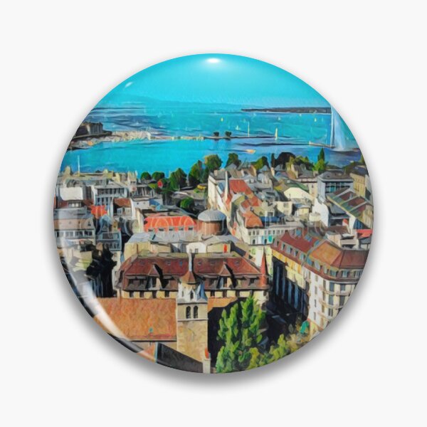 Item preview, Geneva Skyline designed and sold by Sofia-Draws.