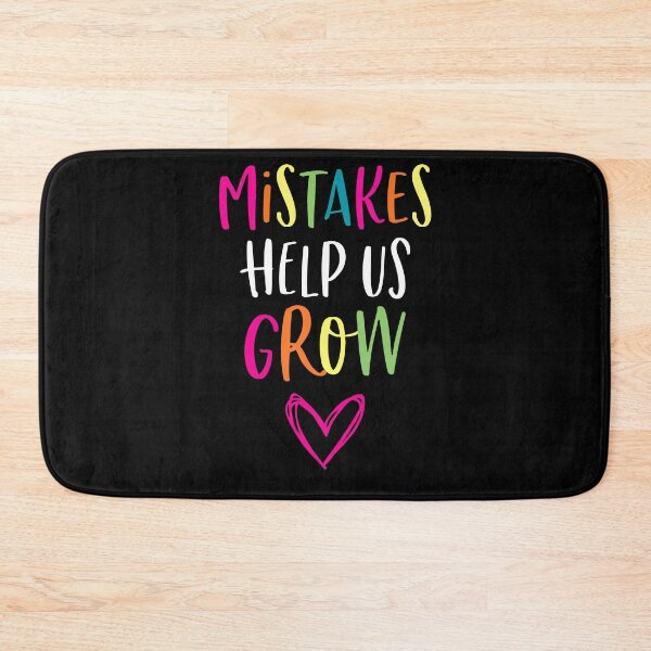 Item preview, Mistakes Help Us Grow An Affirmation Humanity Believer designed and sold by Nessshirts.