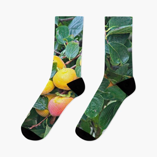 Item preview, Japanese Persimmon Fruit Leaves Tree Branches designed and sold by worldways.