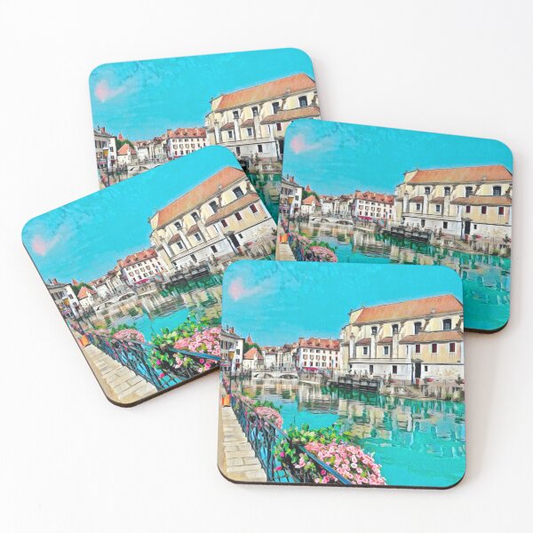 Item preview, Streets of Geneva designed and sold by Sofia-Draws.