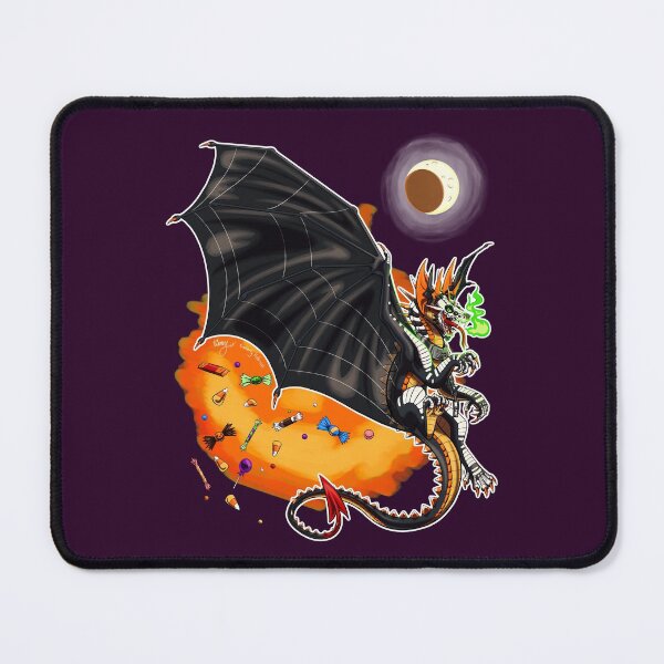 Item preview, Spooky Season Halloween Dragon designed and sold by Kimberly Holbrook Arts.