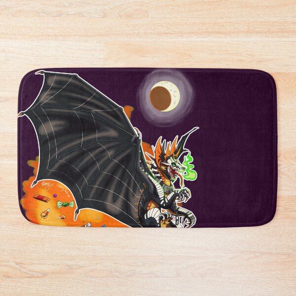 Item preview, Spooky Season Halloween Dragon designed and sold by Kimberly Holbrook Arts.