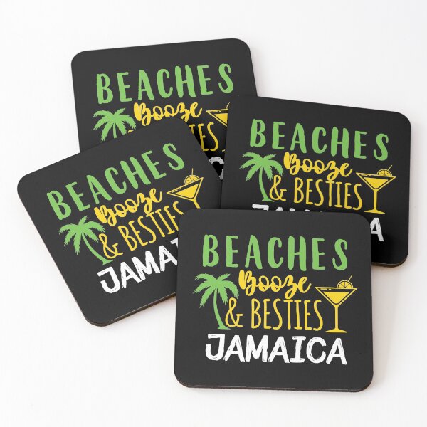 Item preview, Beaches Booze Besties Bachelorette Jamaica Girls Trip graphic designed and sold by jakehughes2015.