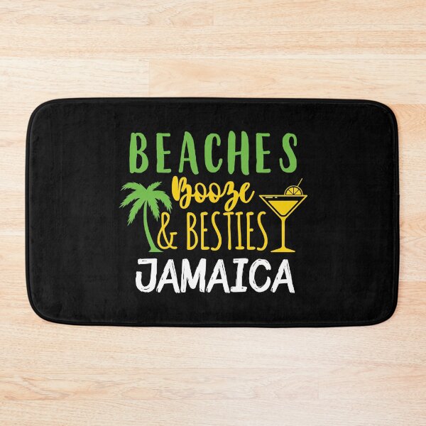 Item preview, Beaches Booze Besties Bachelorette Jamaica Girls Trip graphic designed and sold by jakehughes2015.