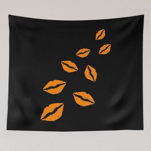 Item preview, Kisses orange designed and sold by oxoxoxo.